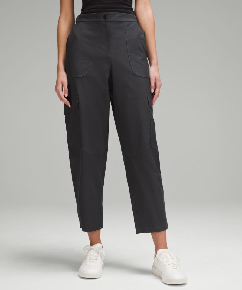 Lululemon Light Utilitech Cargo Pocket High-Rise Pant Graphite Grey Online Outlet Sale