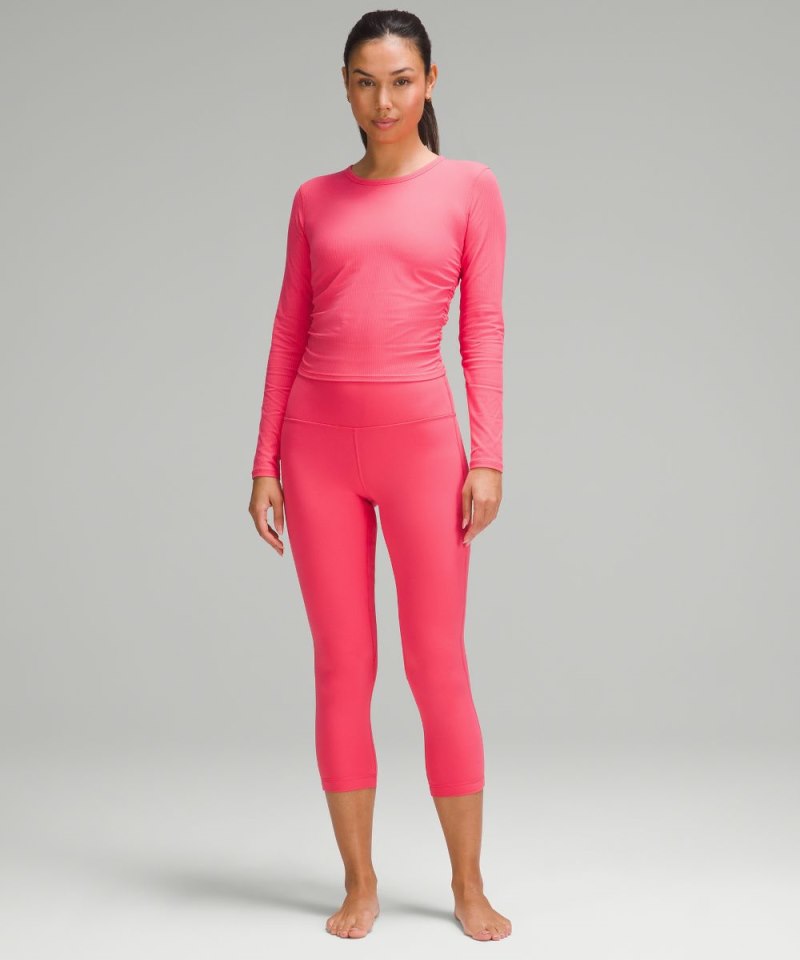 Lululemon lululemon Align™ High-Rise Crop 23" Glaze Pink Online Outlet Sale