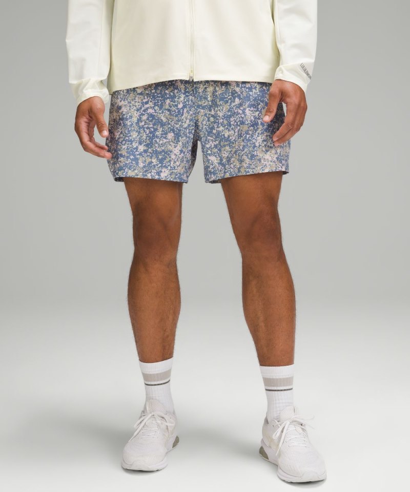 Lululemon Pace Breaker Linerless Short 5" Discord Oasis Multi Online Outlet Sale