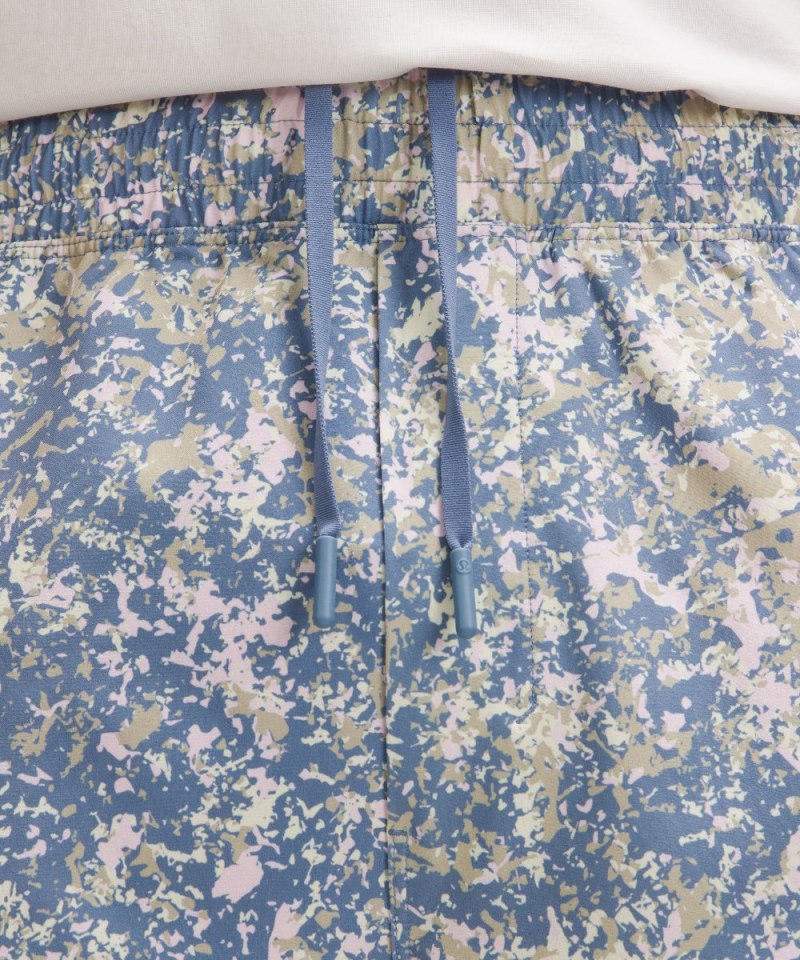 Lululemon Pace Breaker Linerless Short 5" Discord Oasis Multi Online Outlet Sale