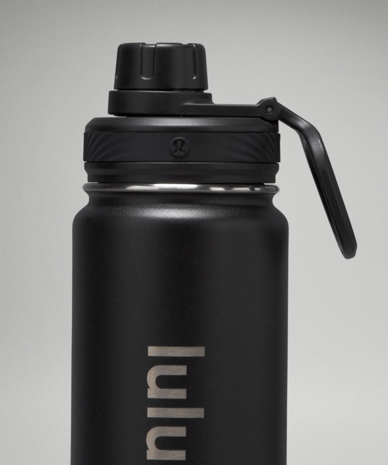 Lululemon Back To Life Sport Bottle 24oz Black Online Outlet Sale