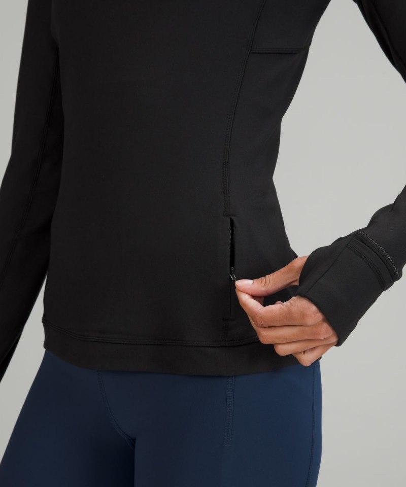 Lululemon It's Rulu Long-Sleeve Hoodie Black Online Outlet Sale