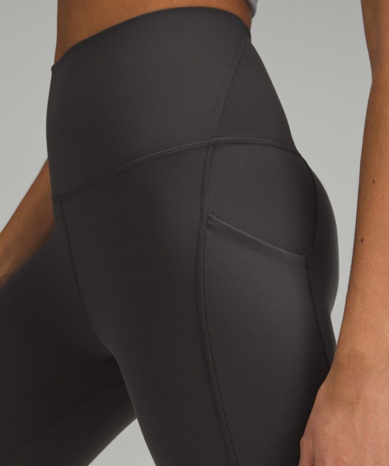 Lululemon lululemon Align™ High-Rise Pant with Pockets 25" Graphite Grey Online Outlet Sale
