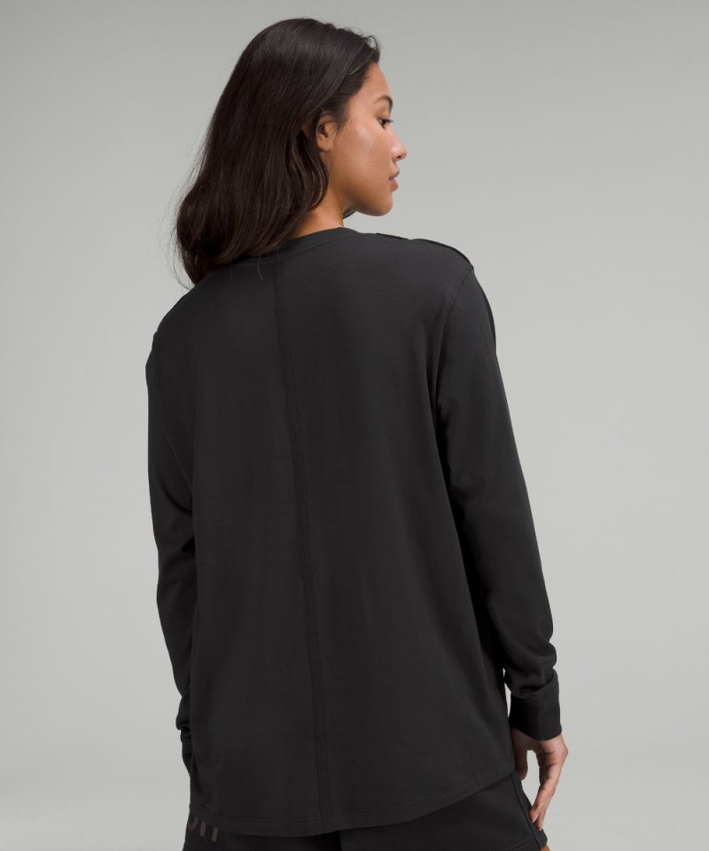 Lululemon All Yours Long-Sleeve Shirt Black Online Outlet Sale