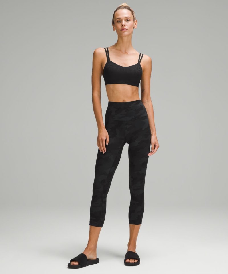 Lululemon Like a Cloud Ribbed Bra *Light Support, B / C Cup Black Online Outlet Sale