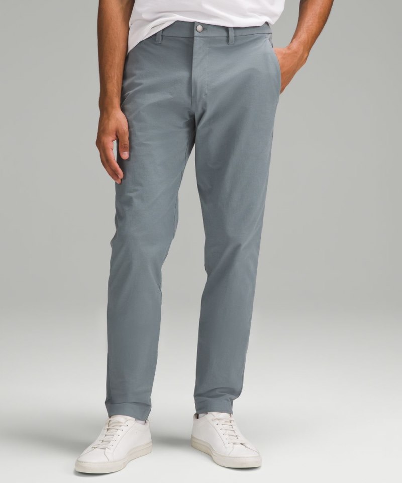 Lululemon ABC Slim-Fit Trouser 30"L *Stretch Cotton VersaTwill Belgian Blue Online Outlet Sale