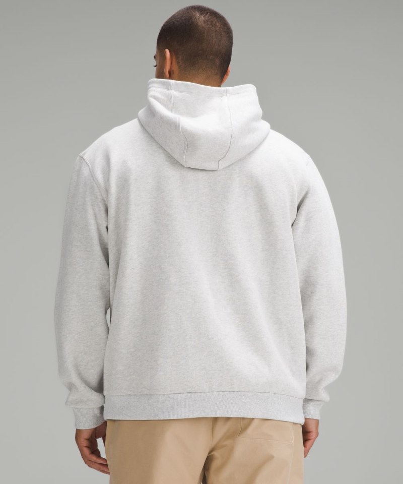Lululemon Steady State Full-Zip Hoodie Heathered Core Ultra Light Grey / White Online Outlet Sale