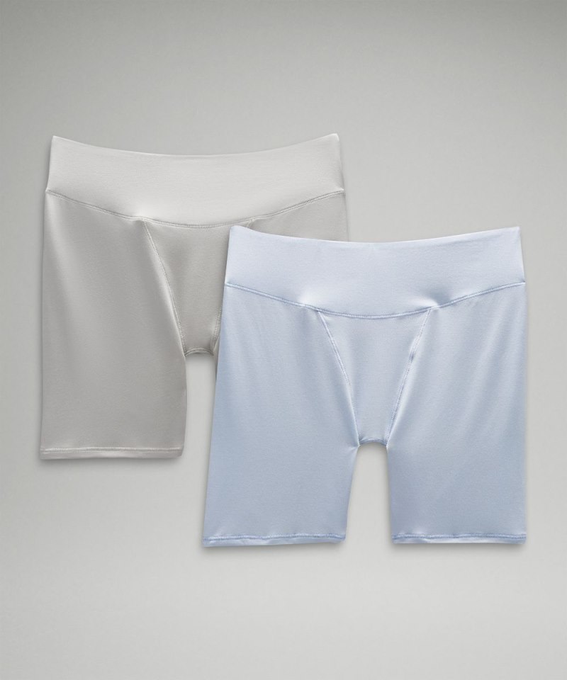 Lululemon UnderEase Super-High-Rise Shortie Underwear *2 Pack Vapor / Windmill Online Outlet Sale