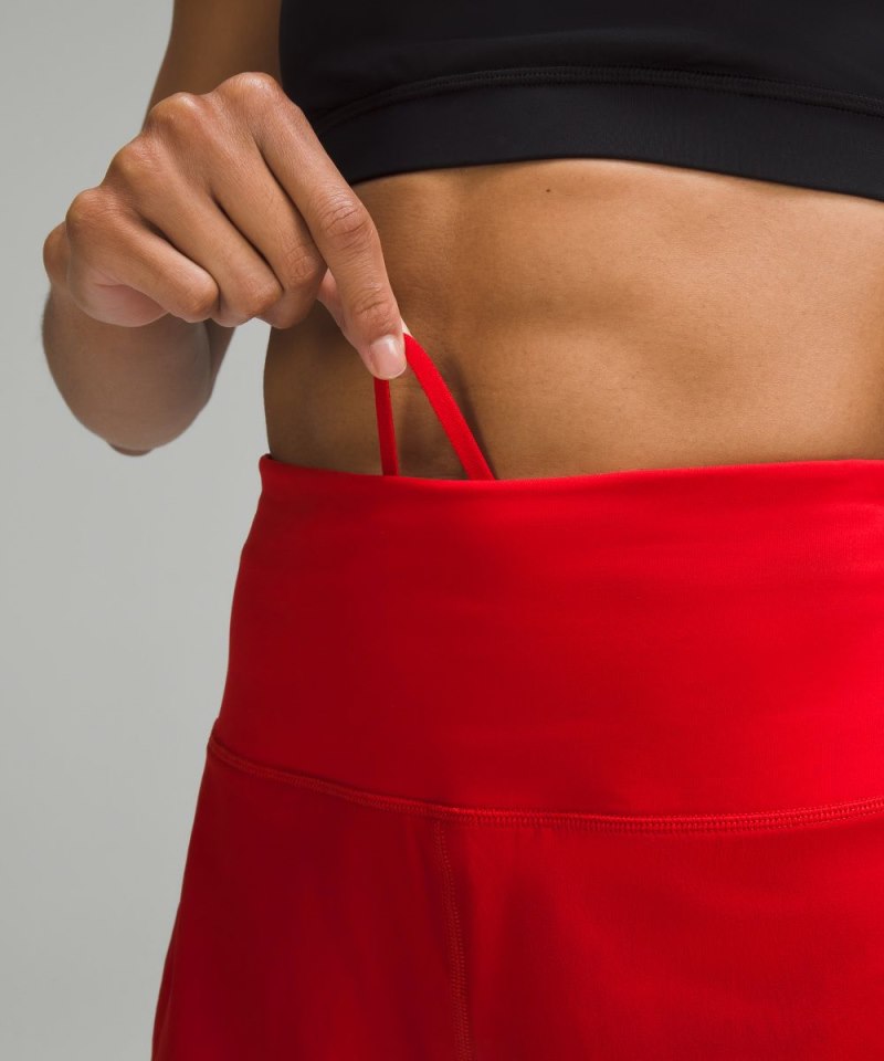 Lululemon Speed Up High-Rise Lined Short 2.5" Dark Red Online Outlet Sale