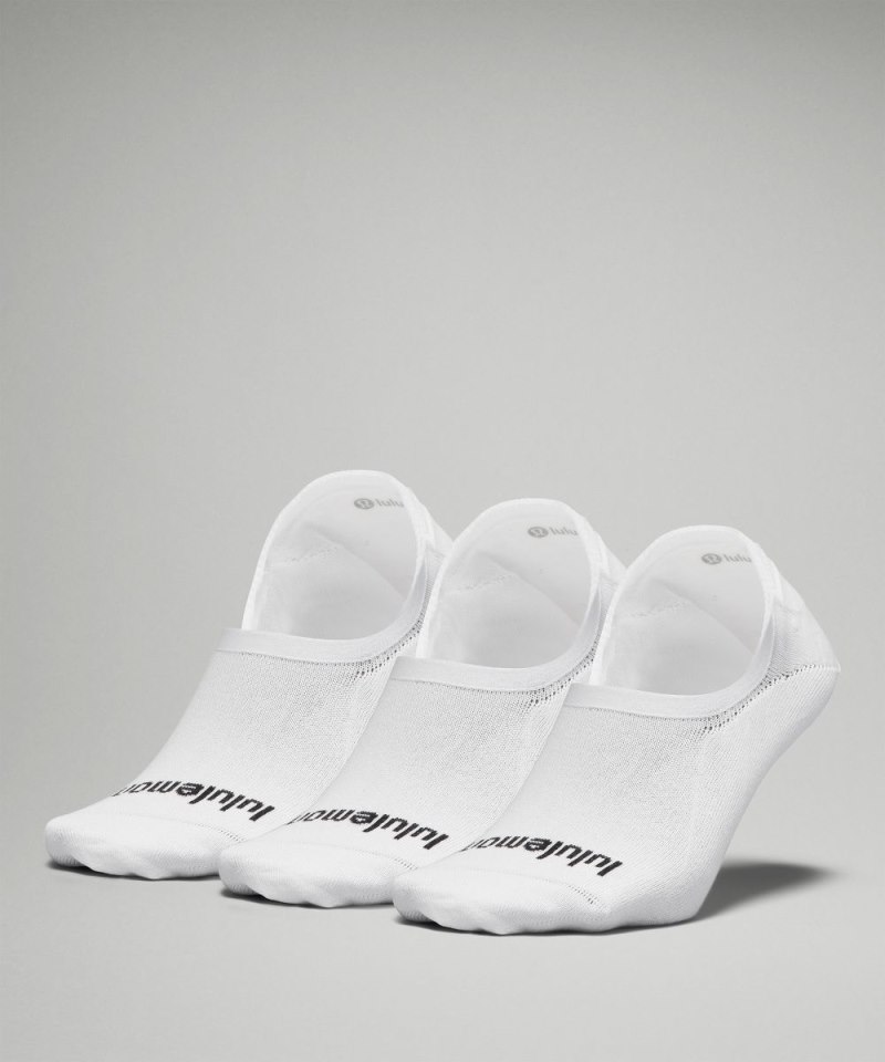 Lululemon Women's Daily Stride Comfort No-Show Socks *3 Pack White Online Outlet Sale