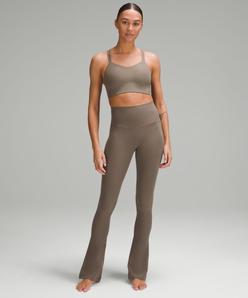 Lululemon lululemon Align™ High-Rise Ribbed Mini-Flare Pant *Regular Nomad Online Outlet Sale