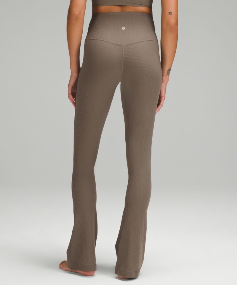 Lululemon lululemon Align™ High-Rise Ribbed Mini-Flare Pant *Regular Nomad Online Outlet Sale