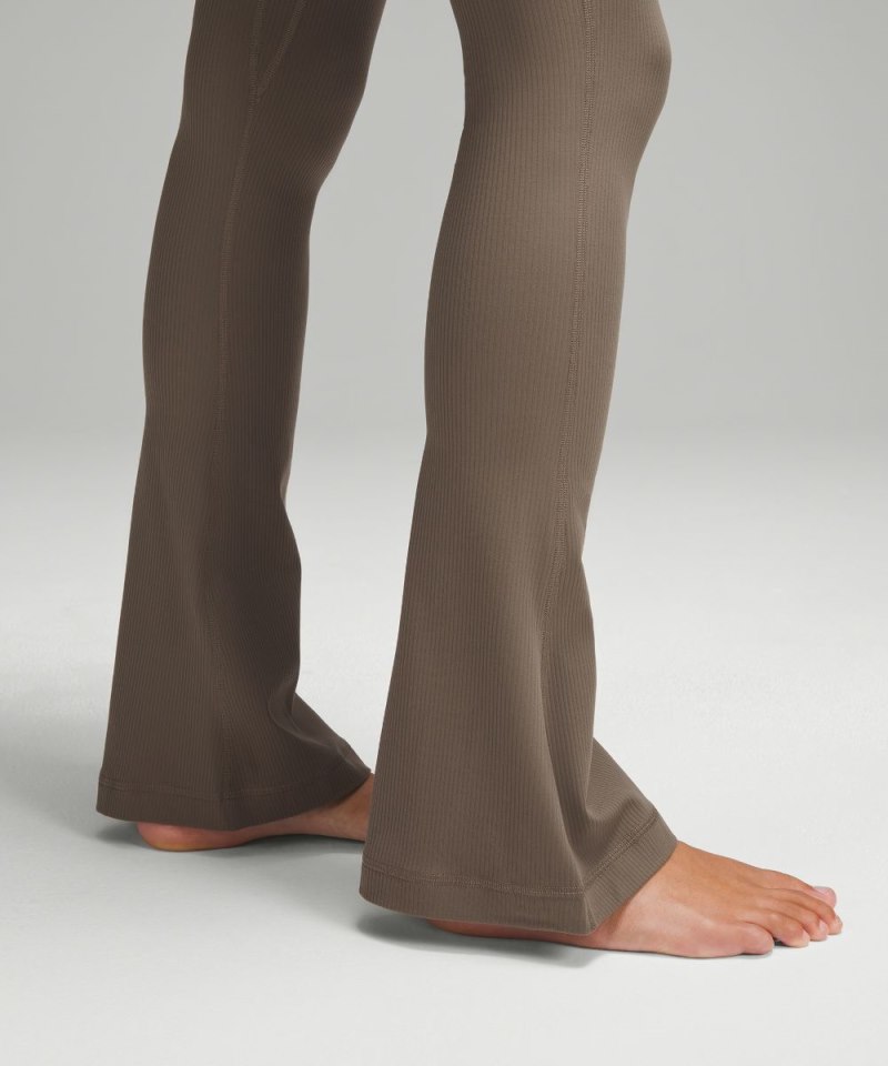 Lululemon lululemon Align™ High-Rise Ribbed Mini-Flare Pant *Regular Nomad Online Outlet Sale