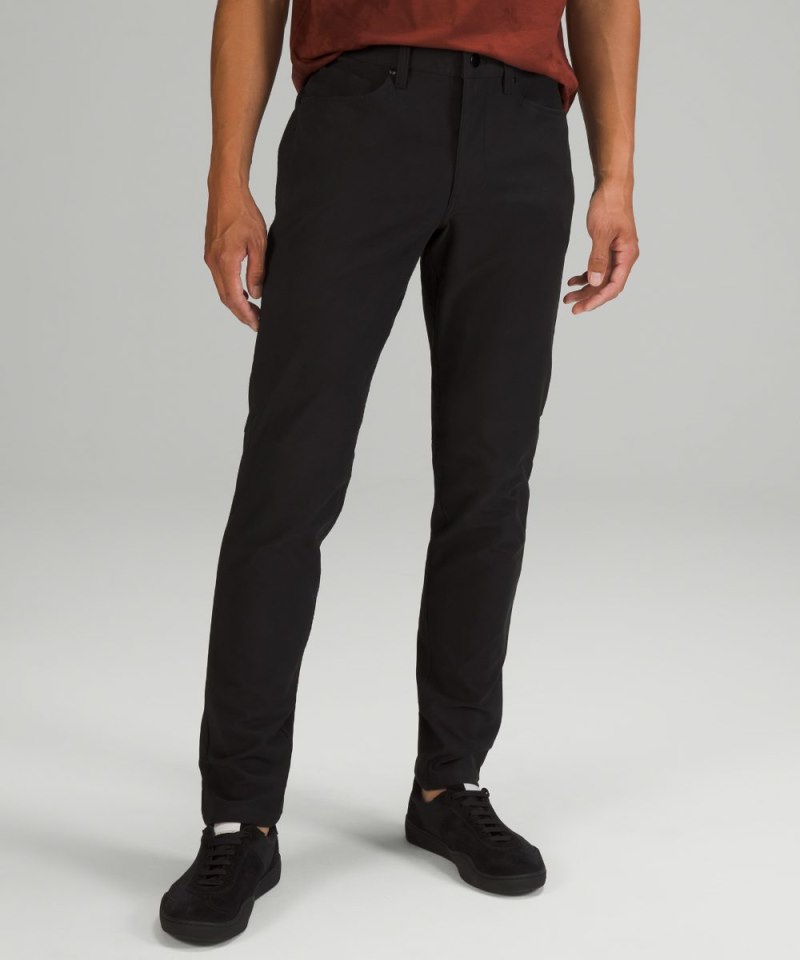 Lululemon ABC Slim-Fit 5 Pocket Pant 32"L *Utilitech Black Online Outlet Sale