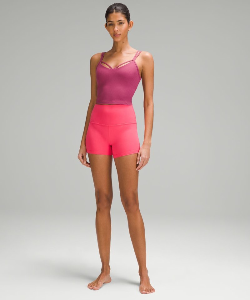 Lululemon lululemon Align™ Strappy Ribbed Tank Top Washed Mauve Online Outlet Sale