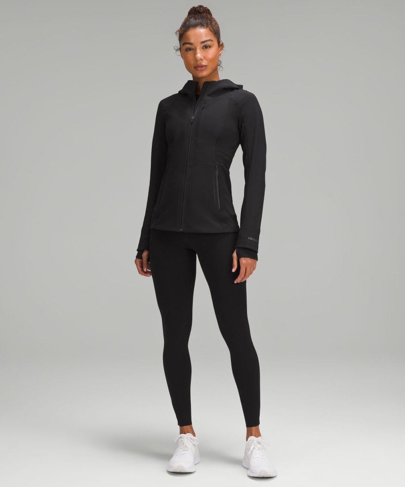 Lululemon Cross Chill Jacket *RepelShell Black Online Outlet Sale