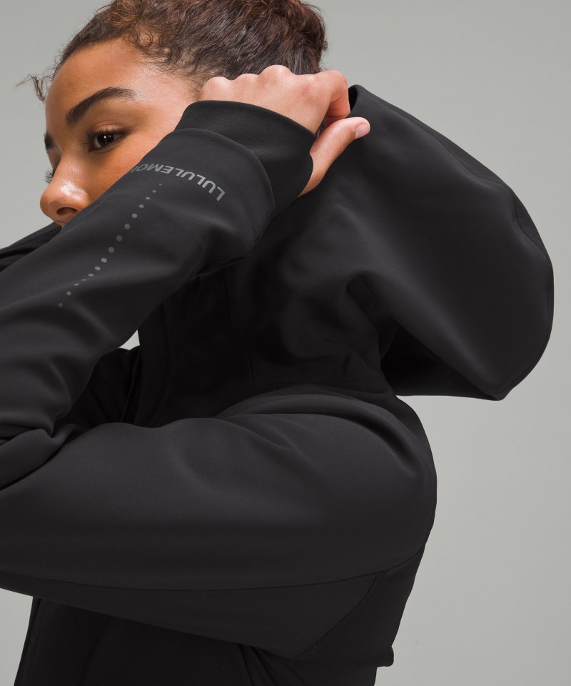 Lululemon Cross Chill Jacket *RepelShell Black Online Outlet Sale