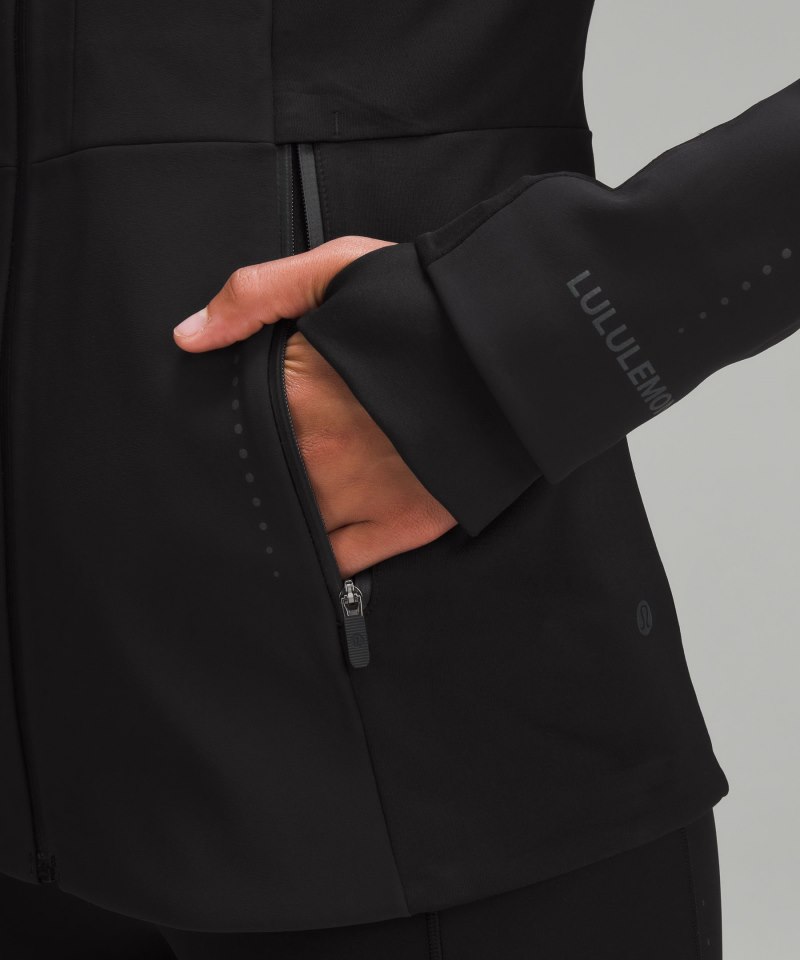 Lululemon Cross Chill Jacket *RepelShell Black Online Outlet Sale