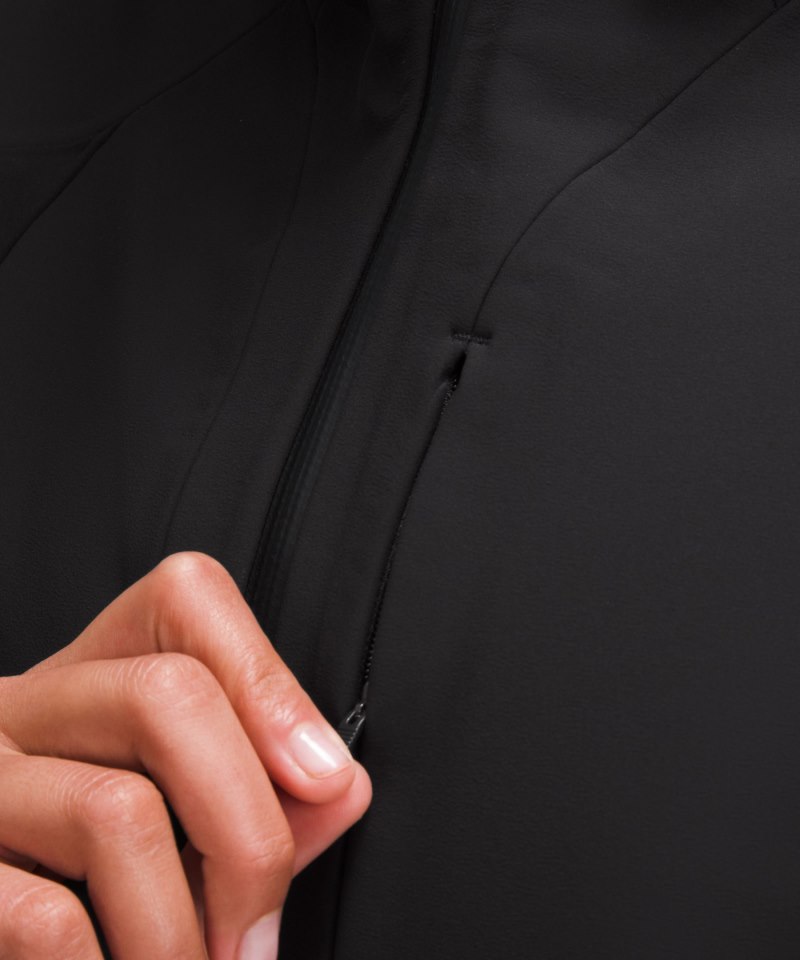 Lululemon Cross Chill Jacket *RepelShell Black Online Outlet Sale