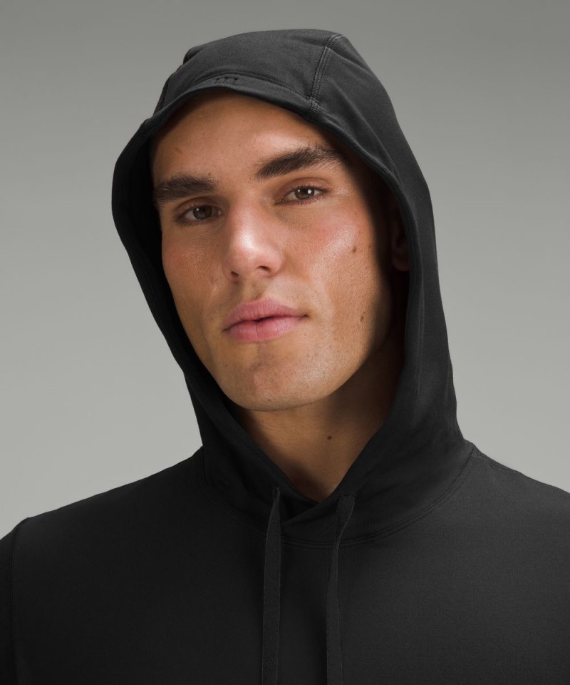 Lululemon Soft Jersey Pullover Hoodie Black Online Outlet Sale