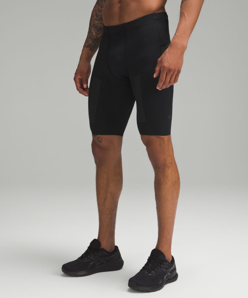 Lululemon Vital Drive Training Half Tight 10" Black Online Outlet Sale