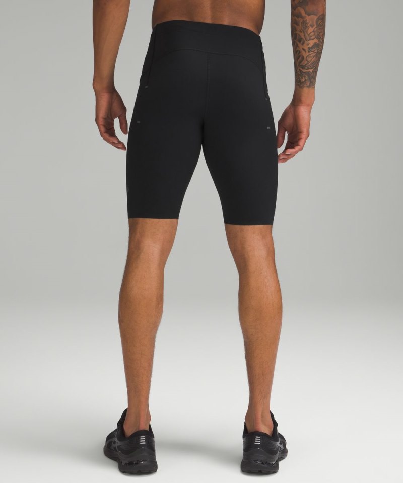Lululemon Vital Drive Training Half Tight 10" Black Online Outlet Sale