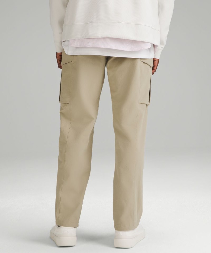 Lululemon Stretch Cotton VersaTwill Relaxed-Fit Cargo Pant Compass Khaki Online Outlet Sale