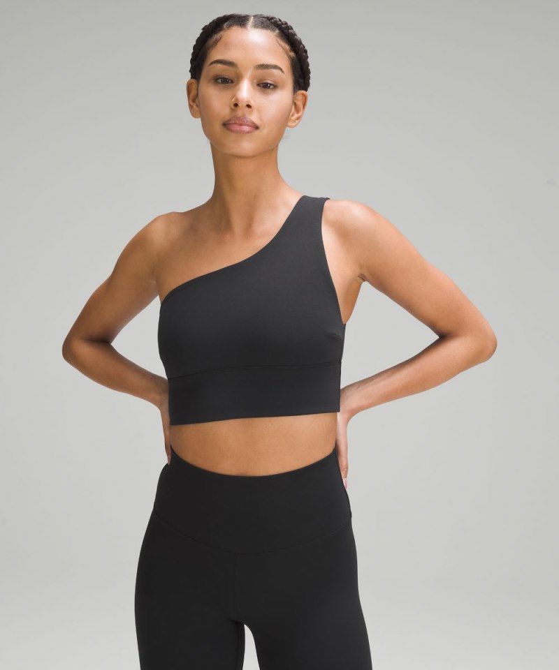 Lululemon lululemon Align™ Asymmetrical Bra *Light Support, C / D Cup Black Online Outlet Sale