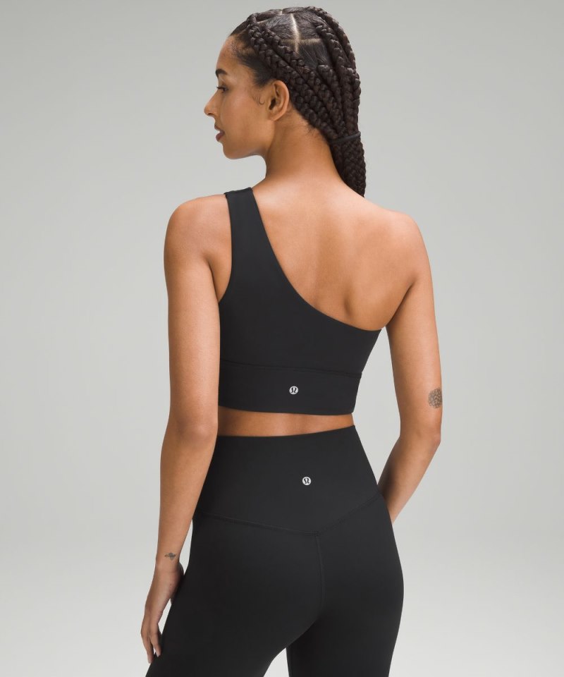 Lululemon lululemon Align™ Asymmetrical Bra *Light Support, C / D Cup Black Online Outlet Sale
