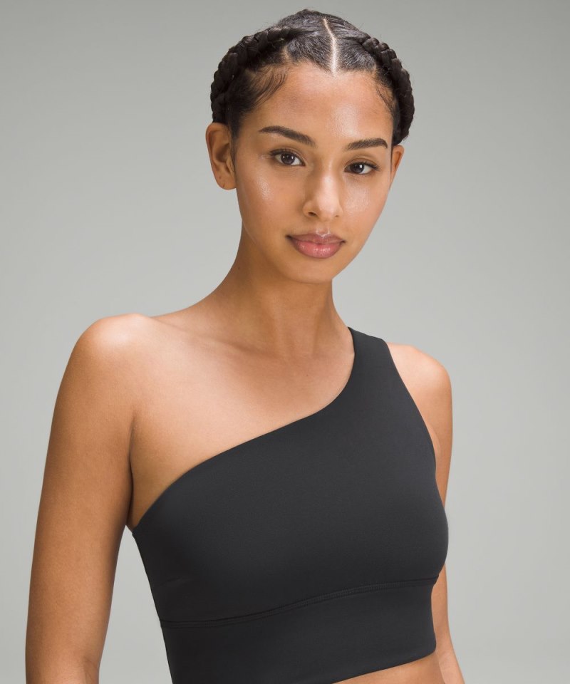 Lululemon lululemon Align™ Asymmetrical Bra *Light Support, C / D Cup Black Online Outlet Sale