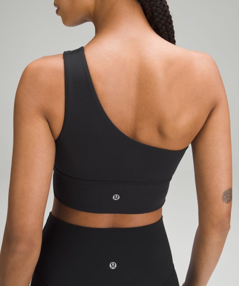 Lululemon lululemon Align™ Asymmetrical Bra *Light Support, C / D Cup Black Online Outlet Sale