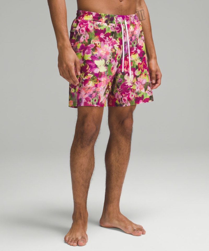 Lululemon Pool Short 7" *Lined Floral Freestyle Multi Online Outlet Sale