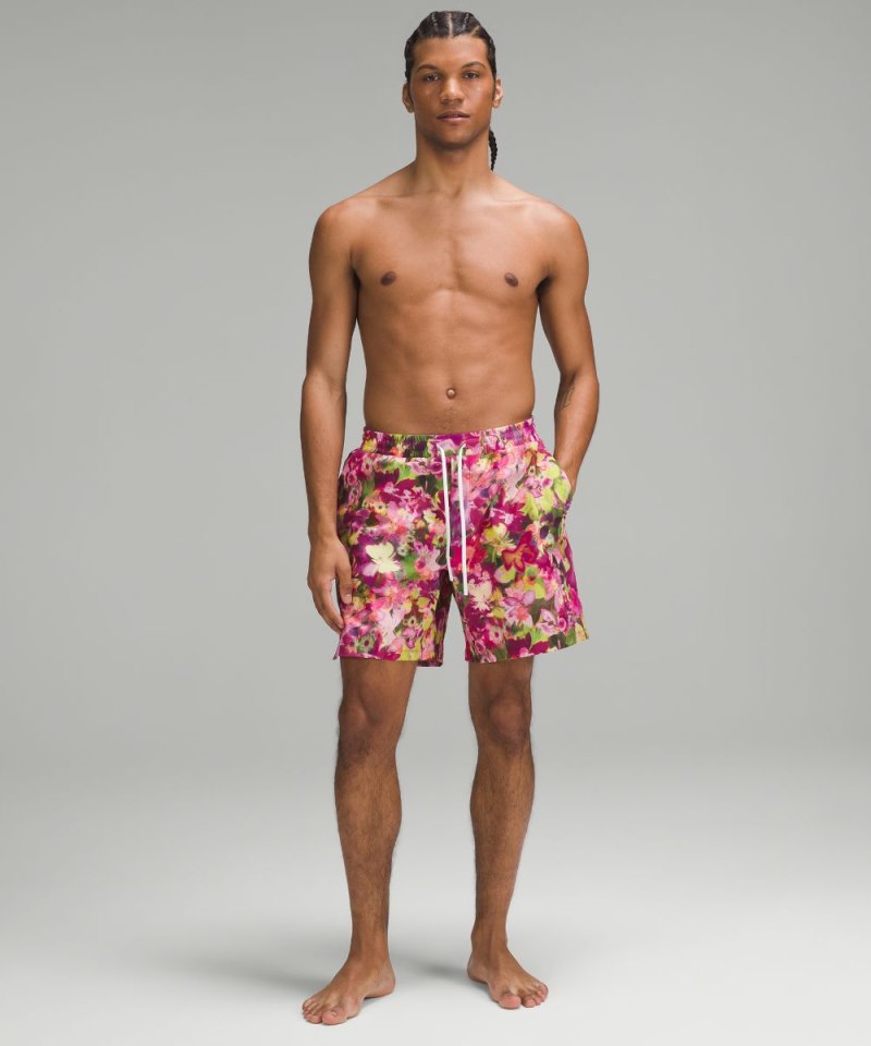 Lululemon Pool Short 7" *Lined Floral Freestyle Multi Online Outlet Sale