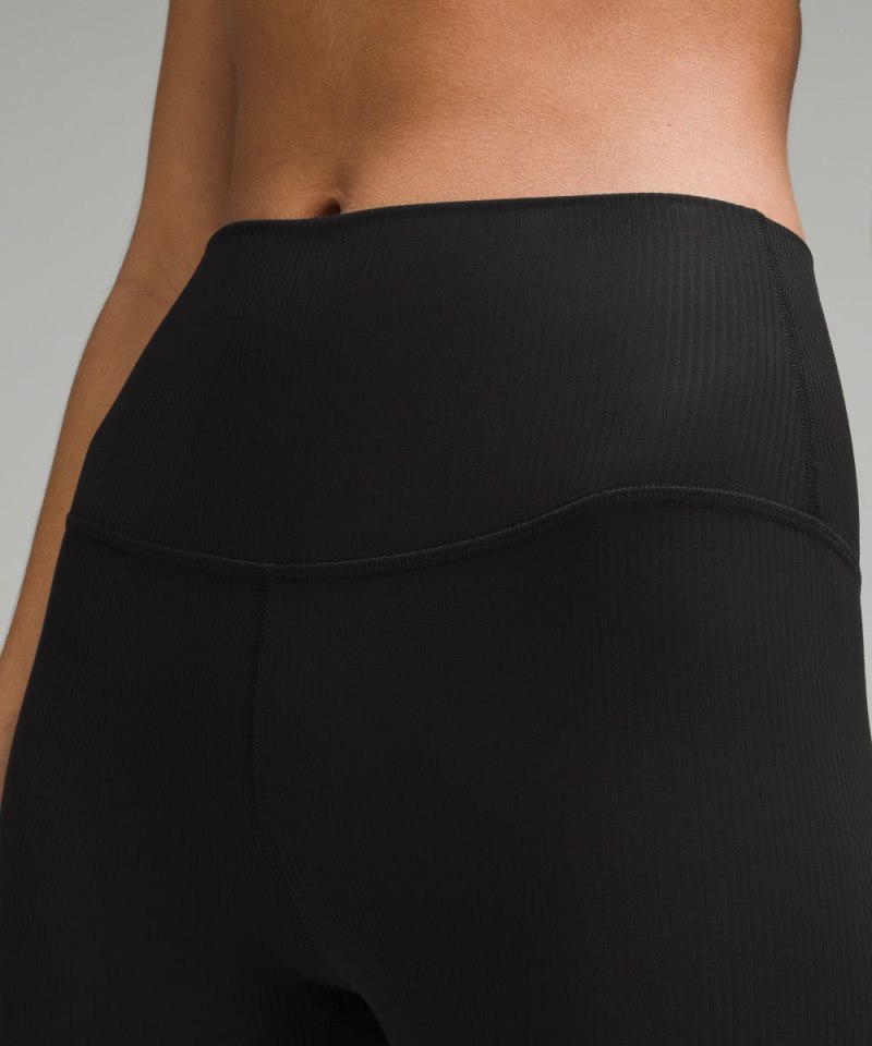 Lululemon lululemon Align™ High-Rise Ribbed Pant 28" Black Online Outlet Sale