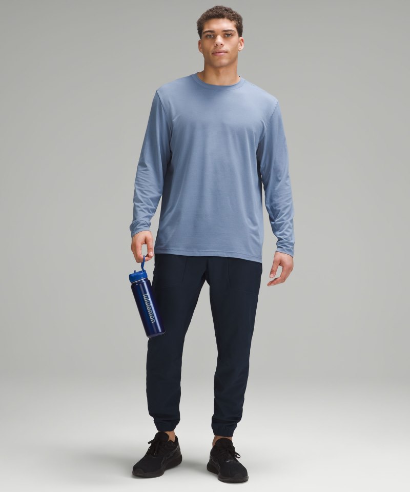 Lululemon Back to Life Sport Bottle 24oz *Straw Lid Twice Blue Online Outlet Sale