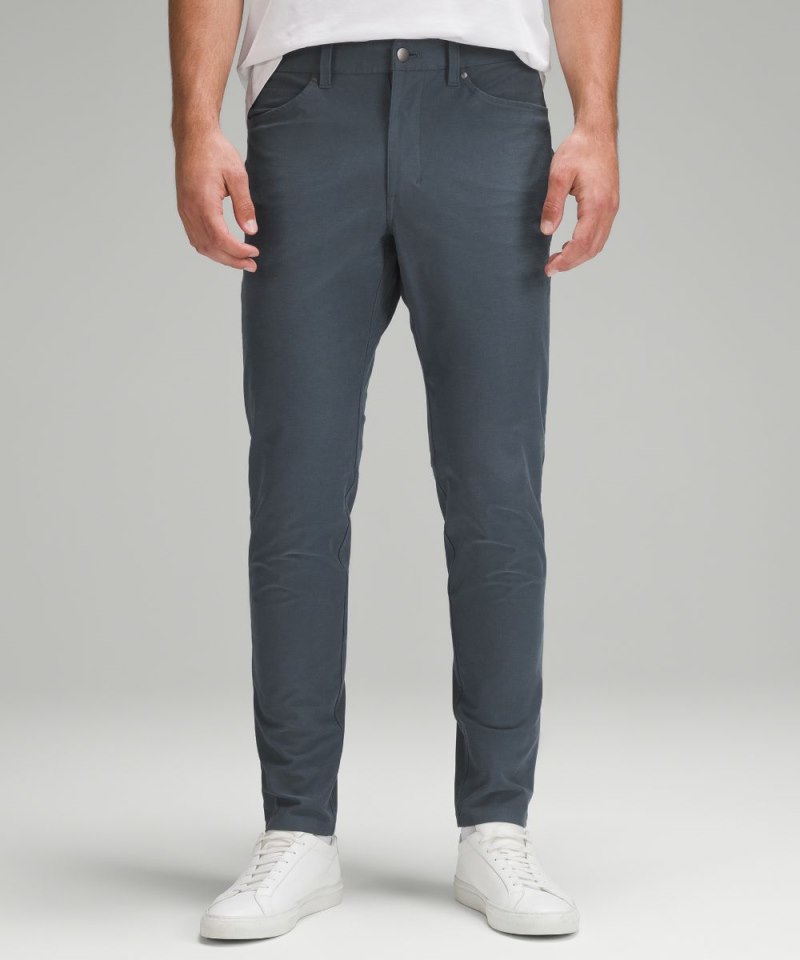Lululemon ABC Slim-Fit 5 Pocket Pant 34" *Utilitech Iron Blue Online Outlet Sale
