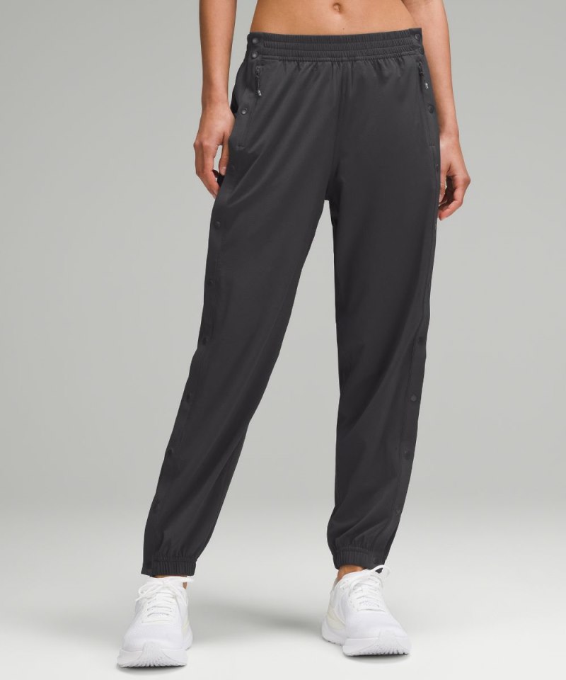 Lululemon Tear-Away Mid-Rise Track Pant Graphite Grey Online Outlet Sale