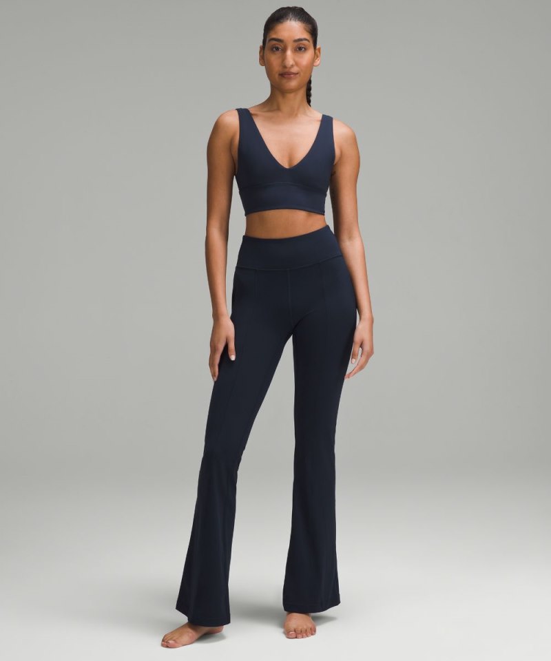 Lululemon lululemon Align™ V-Neck Bra *Light Support, A / B Cup True Navy Online Outlet Sale