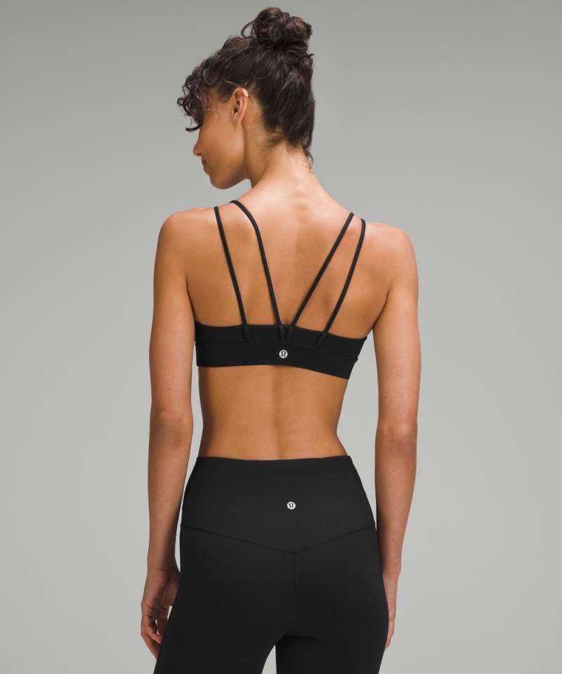 Lululemon Anew Bra *Light Support, A / B Cup Black Online Outlet Sale
