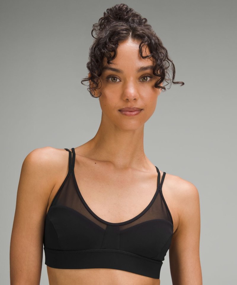 Lululemon Anew Bra *Light Support, A / B Cup Black Online Outlet Sale