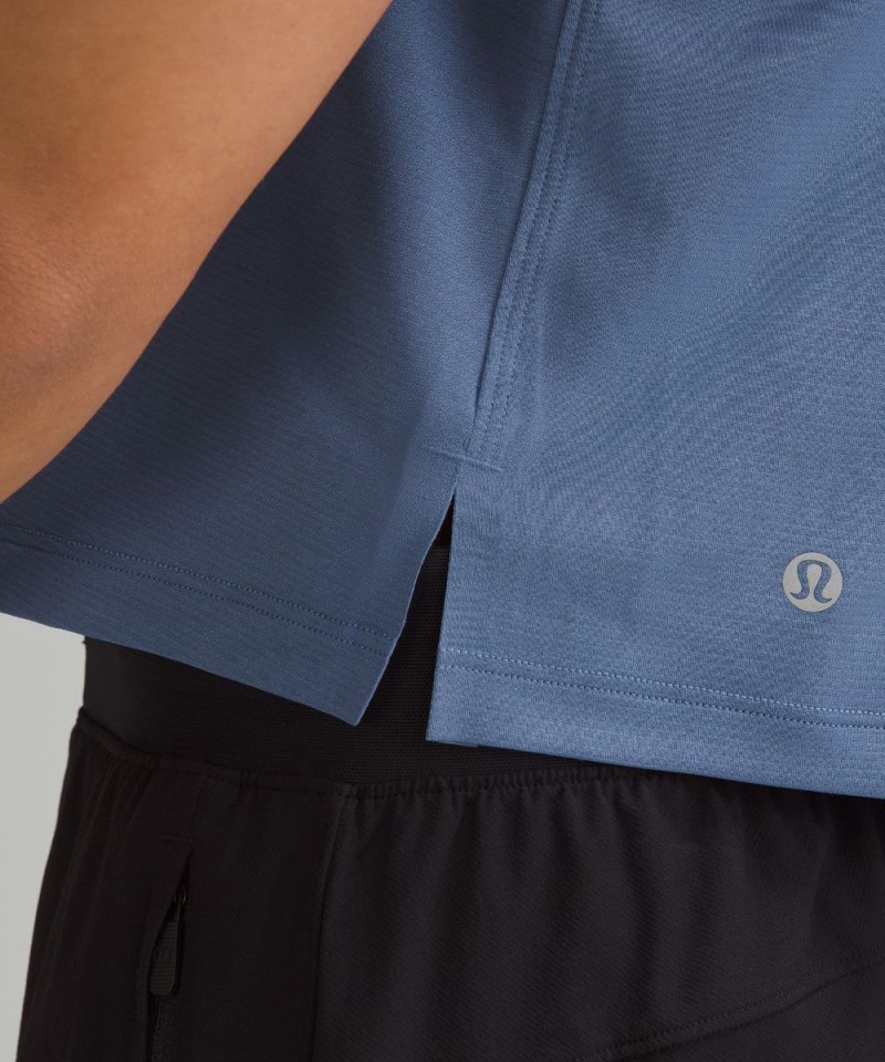Lululemon Ultralight Waist-Length Tank Top Oasis Blue Online Outlet Sale