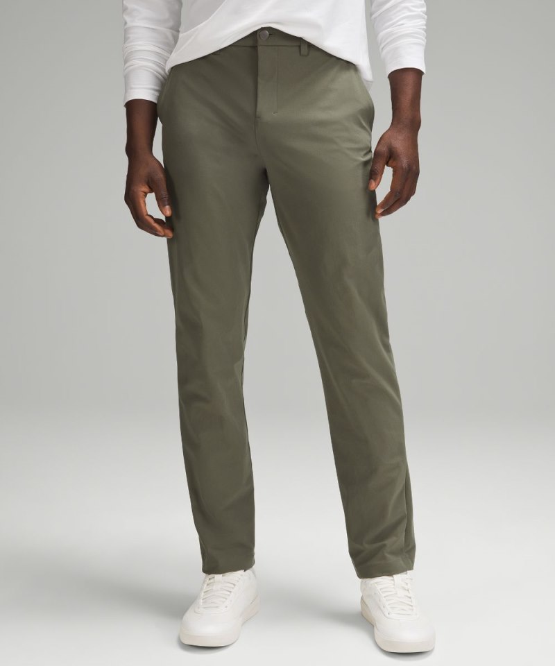 Lululemon ABC Classic-Fit Trouser 32"L *Warpstreme Army Green Online Outlet Sale
