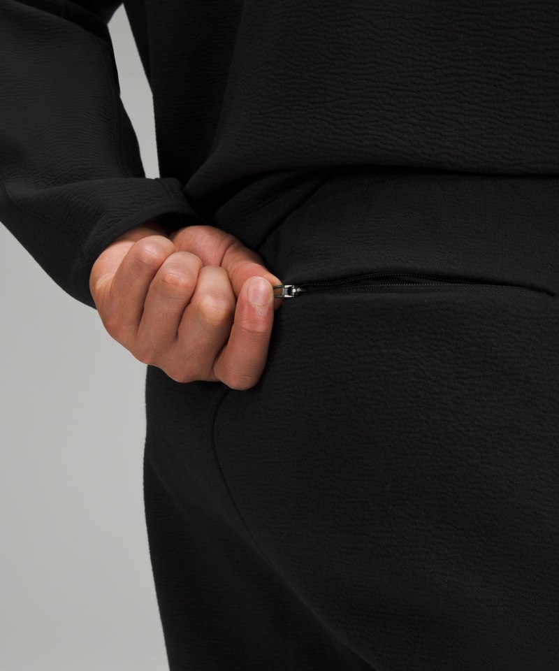 Lululemon Textured Spacer Classic-Tapered Pant Black Online Outlet Sale