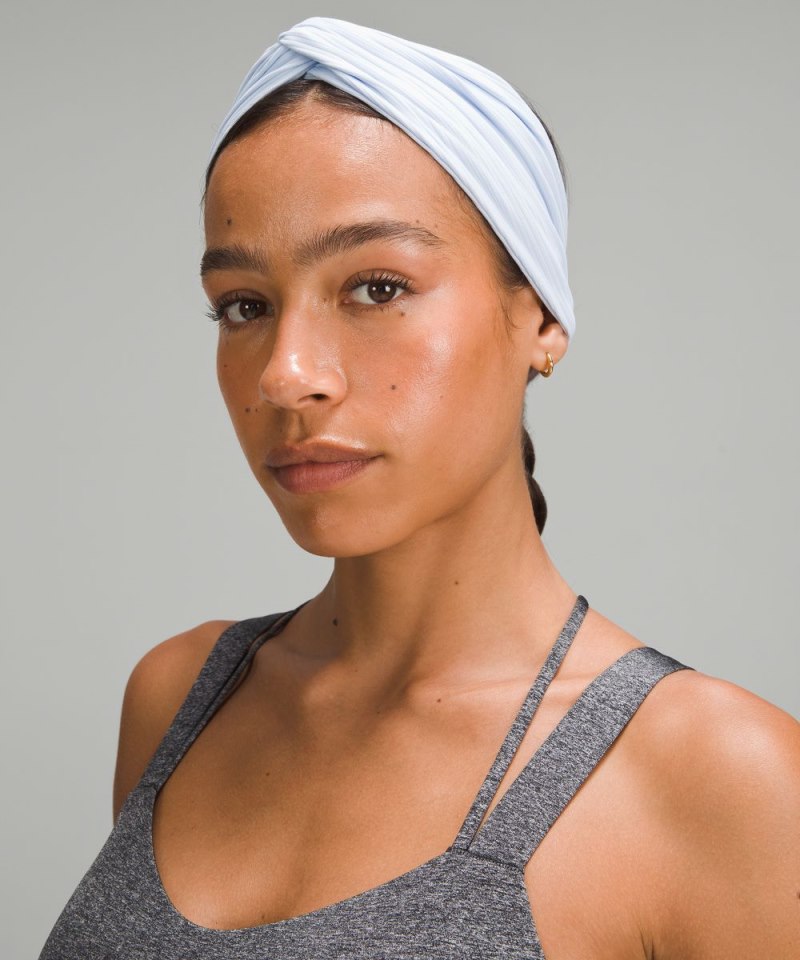 Lululemon Women's Ribbed Nulu Twist-Front Headband Windmill Online Outlet Sale