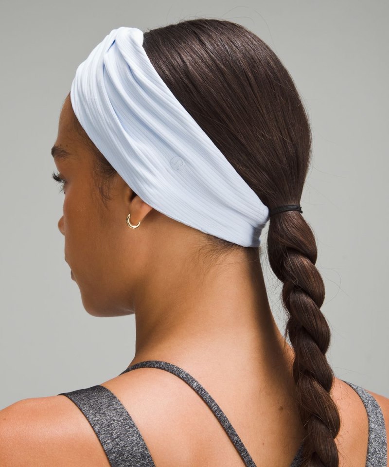 Lululemon Women's Ribbed Nulu Twist-Front Headband Windmill Online Outlet Sale
