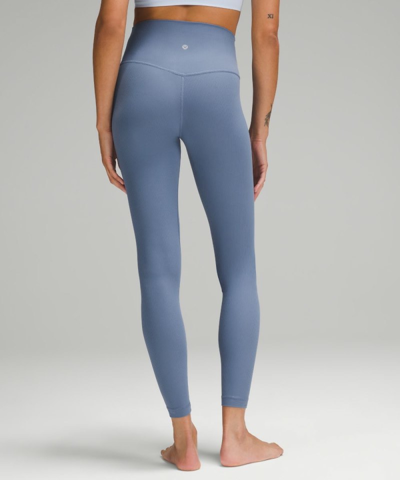 Lululemon lululemon Align™ High-Rise Ribbed Pant 28" Oasis Blue Online Outlet Sale