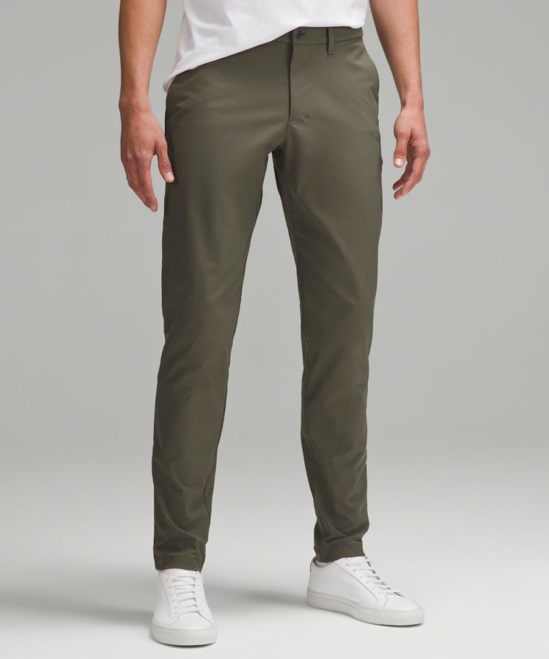 Lululemon ABC Slim-Fit Trouser 30"L *Smooth Twill Army Green Online Outlet Sale