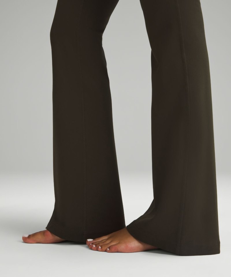 Lululemon Groove Super-High-Rise Nulu Flared Pant *Regular Dark Olive Online Outlet Sale