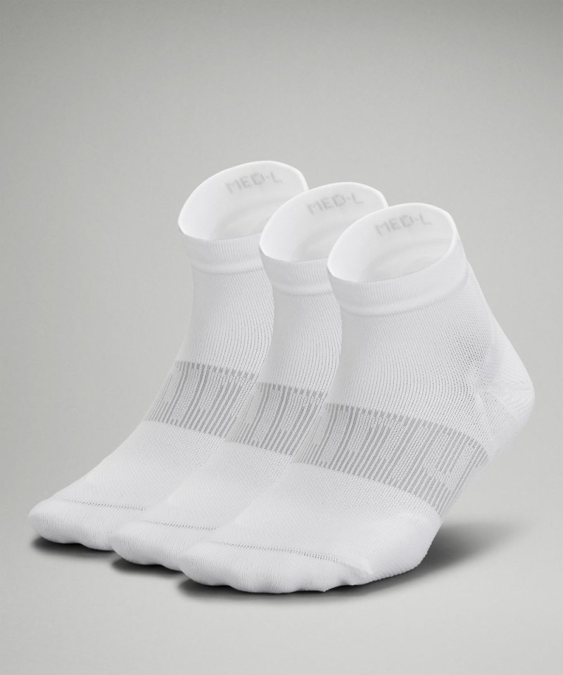 Lululemon Women's Power Stride Ankle Socks *3 Pack White Online Outlet Sale