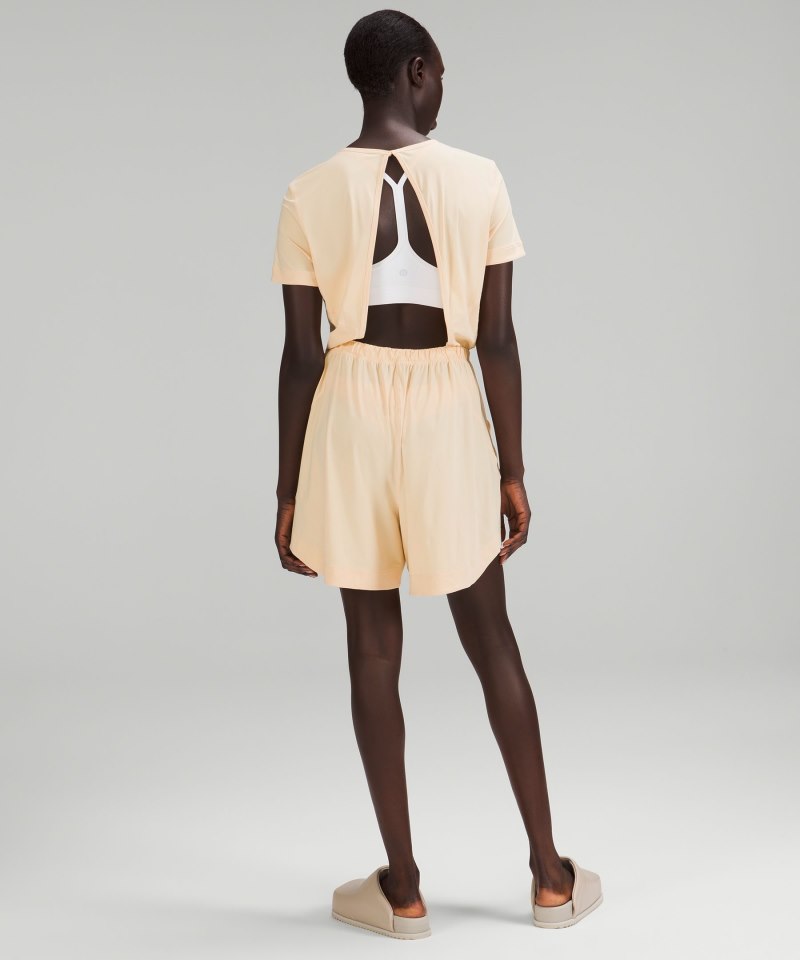 Lululemon Lightweight High-Neck Romper Prosecco Online Outlet Sale